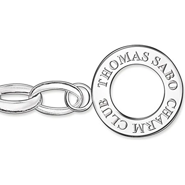 THOMAS SABO Charm-Armband Classic Groß, aus Silber 925, individuell gestaltbar mit Charm-Anhängern – Bild 3