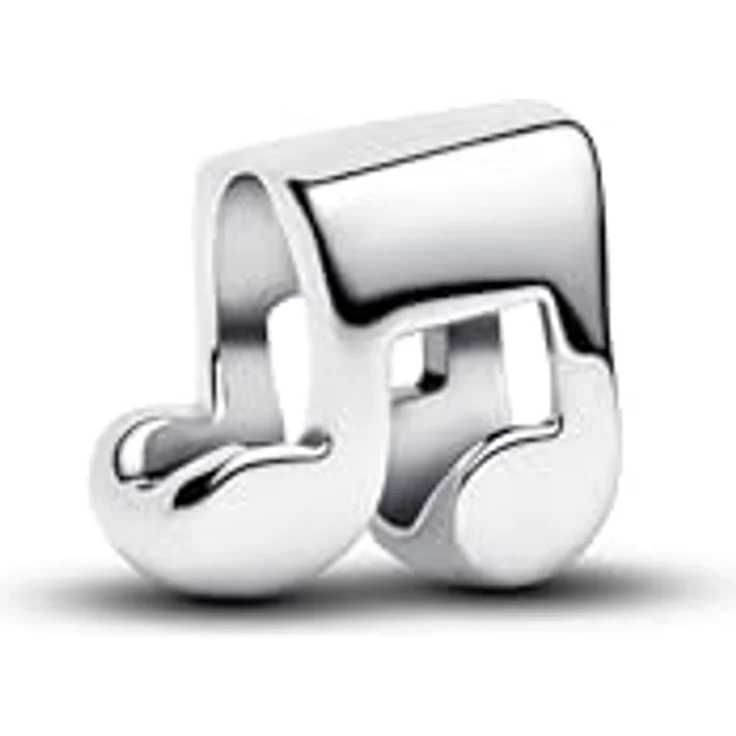 PANDORA Silber Mini Charm Musiknote 794513C00, Charm in Silber für kreative Schmuckgestaltungen – Bild 2