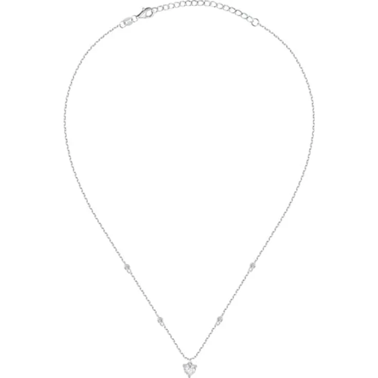 CHRIST Damen-Kette 925er Silber, recycelte Zirkonia, One Size – Bild 4