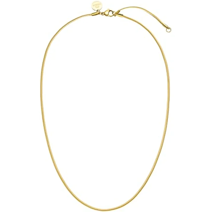 Purelei Sleeky Kette Damen (Gold) – Wasserfeste Edelstahl-Halskette, verstellbar 40-45 cm, perfekter Schmuck für individuellen Look – Bild 1