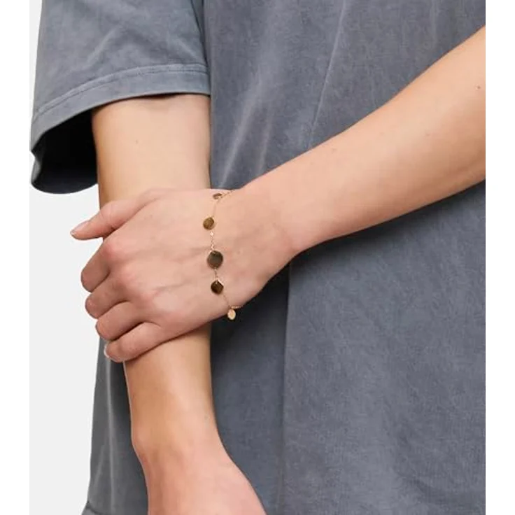 Liebeskind Berlin Armband LJ-1660-B-21, Edelstahl in IP Roségold, 21 cm mit Karabinerverschluss – Bild 3