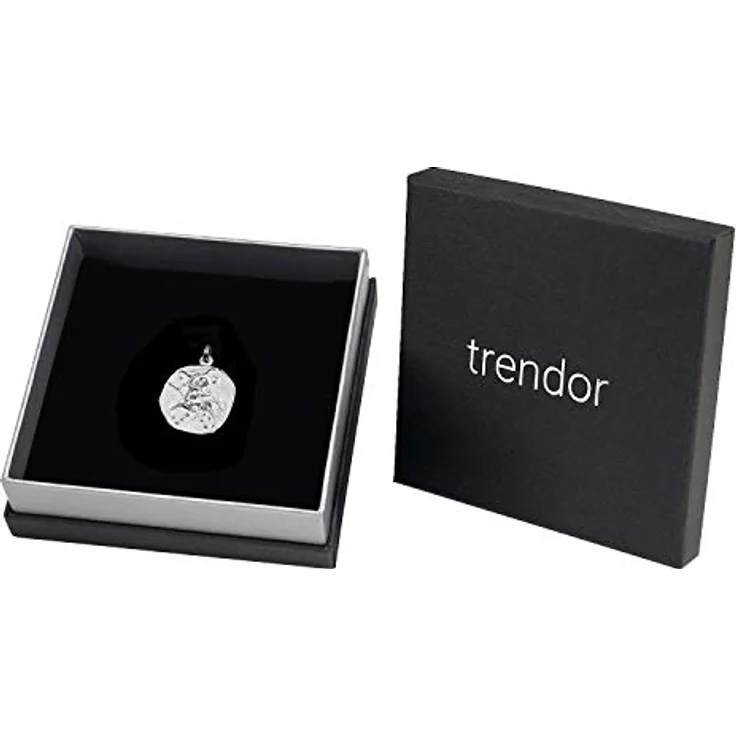trendor Sternzeichen Anhänger Schütze aus 925 Silber, 20 mm, für Damen, Herren und Kinder, anlaufgeschützt, rhodiniert, Geschenk-Box – Bild 4
