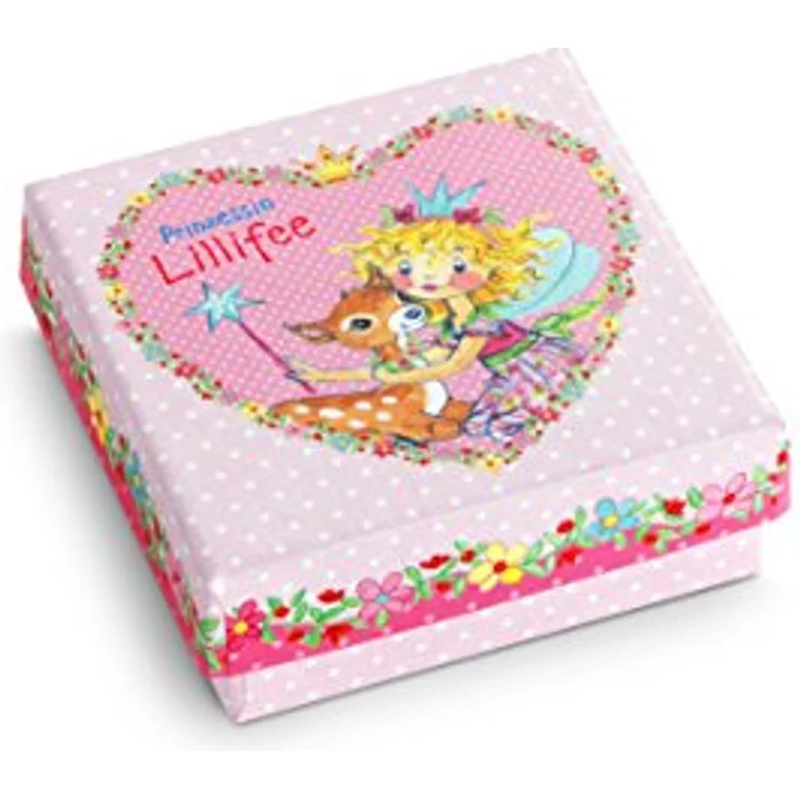 Prinzessin Lillifee Paar Ohrstecker Stern, mit glitzernden Kristallsteinen, rosa – Bild 4