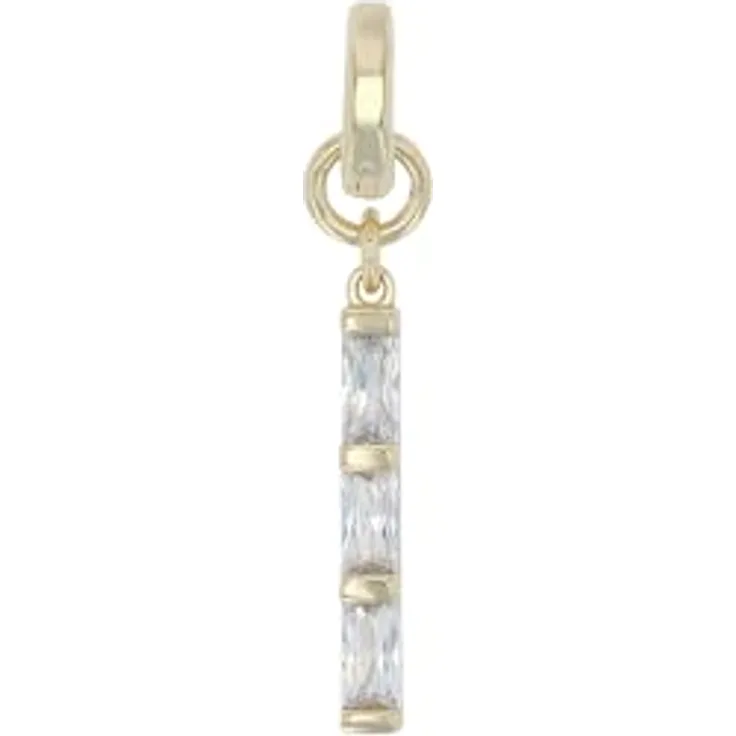 Amor Charm 925 Sterling Silber Damen Charms mit Zirkonia, 2,6 cm, Weiß, in Schmuck Geschenk Box, 2038503