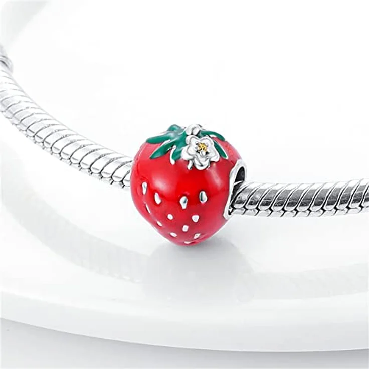 Pandach Charm Anhänger 925 Sterling Silber mit Zirkonia-Steinen, kompatibel mit europäischen Armbändern und Halsketten für Frauen und Mädchen – Bild 2