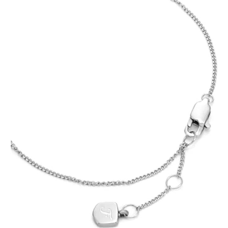 FOSSIL Damen Edelstahl Kettenarmband mit Karabinerverschluss, silberfarben, 16.5 cm Länge – Bild 4