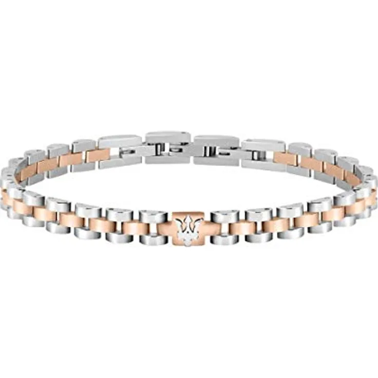 Maserati Herrenarmband J Kollektion aus Edelstahl, 210mm Länge, JM219AQH16