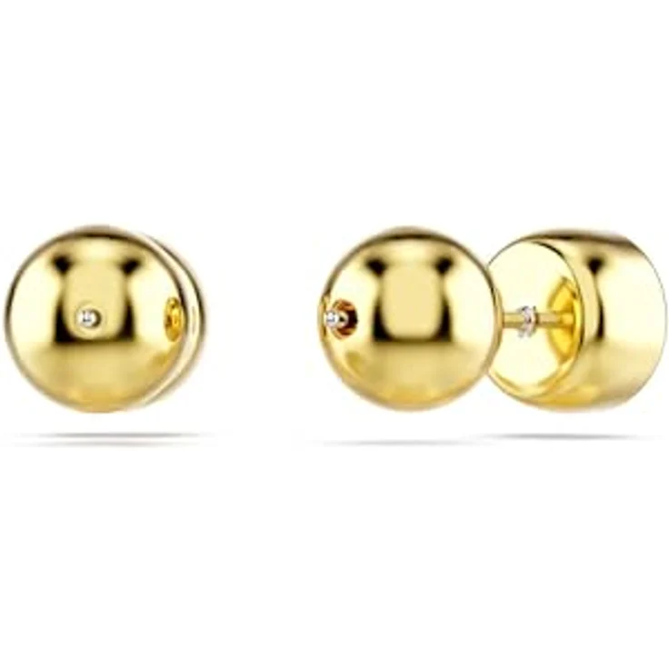 Swarovski Imber 5681552, Ohrstecker in Gold mit Swarovski-Kristall-Besatz, XL-Größe, klar und glänzend – Bild 4