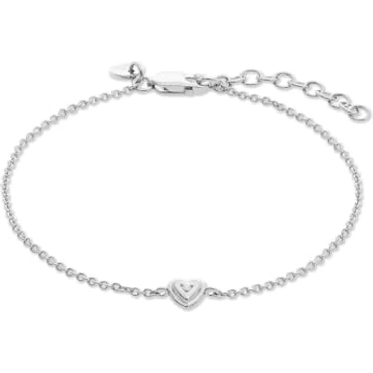 Guido Maria Kretschmer Damen-Armband 925er Silber mit Zirkonia, One Size, Silber 32030293 – Bild 1