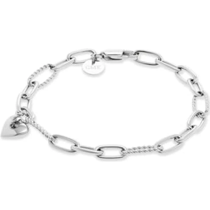 Guido Maria Kretschmer Damen-Armband Edelstahl, One Size, zeitloses Design