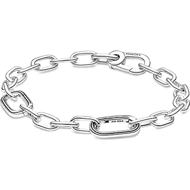 Pandora 790015C00 Silber Charm Murano Galaxienblau, 925 Sterlingsilber mit glitzernden Sternen, 14 x 9 mm – Bild 1