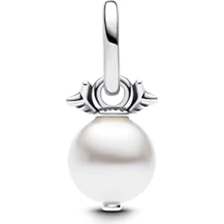 PANDORA ME Perle & Pfeile Mini-Charm-Anhänger, Sterling Silber mit lackierter Perle, kompatibel mit Moments, 793687C01 – Bild 2
