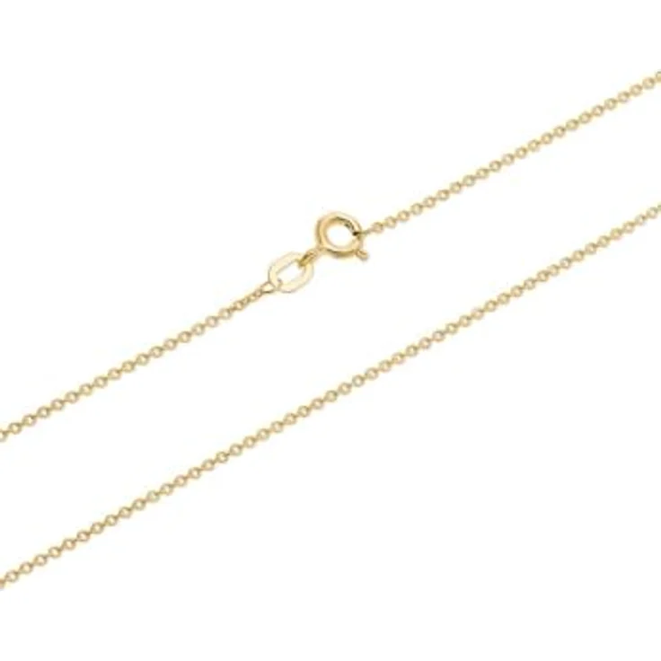FAVS Damen-Halskette 375er Gelbgold, 45 cm, zeitloser Schmuck 89007526 – Bild 3