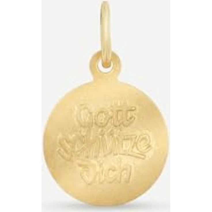 Amor Engel Motivanhänger Unisex, 1,6 cm, 375 Gold, kommt in Schmuck Geschenk Box, 2013643 – Bild 3