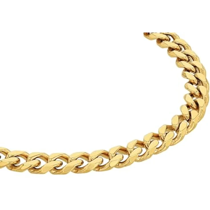 Amor Unisex Armband Edelstahl, 19 cm, Gold, mit Karabiner, in Schmuck Geschenk Box, 2037318 – Bild 2
