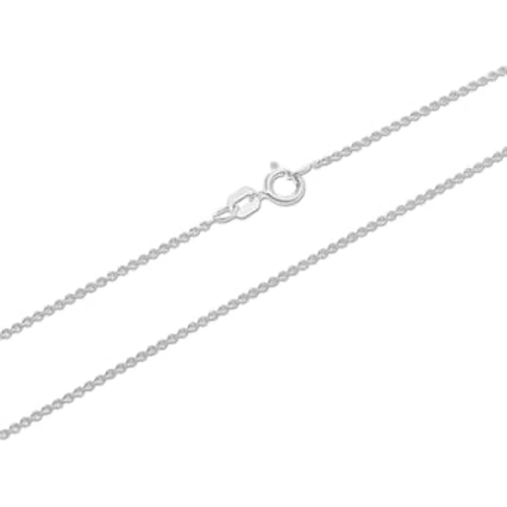 FAVS Damen-Kette 925er Silber, recycled One Size, zeitloses Design – Bild 2