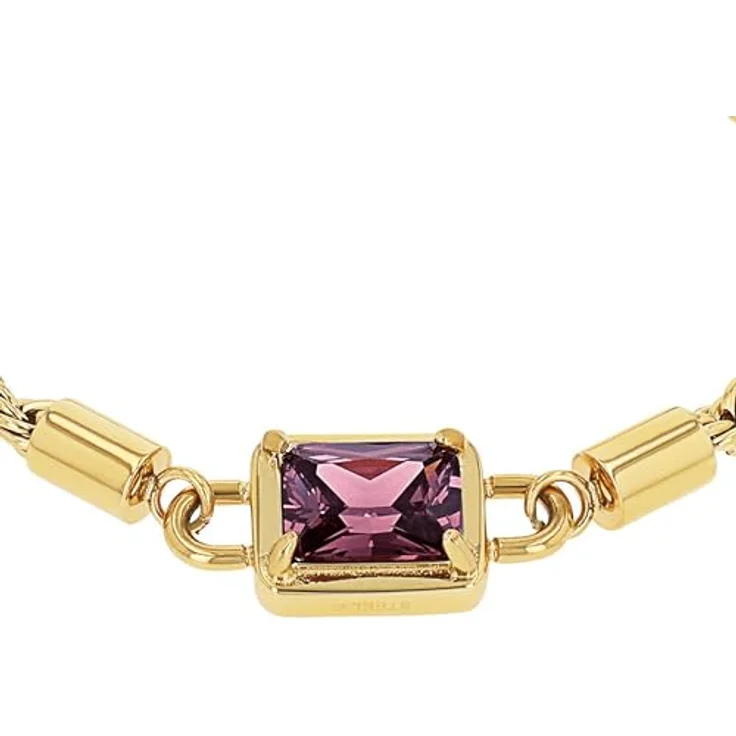 JOOP! Damen Armband Edelstahl mit Zirkonia, Bicolor, 19+3 cm, in Schmuck Geschenk Box, 2039847 – Bild 5