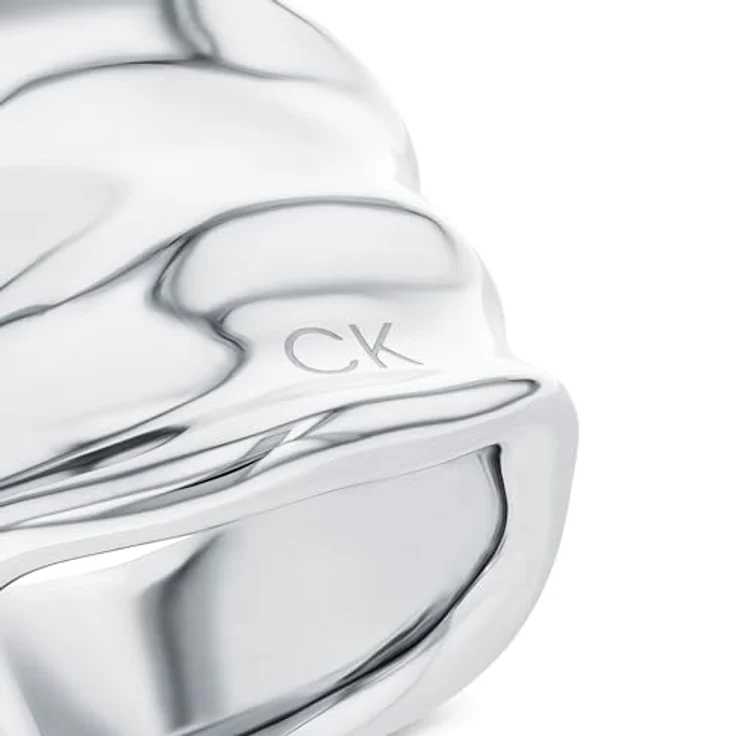 Calvin Klein Elemental Damenring, Edelstahl, Ringgröße 56, organisch inspiriertes Design – Bild 2