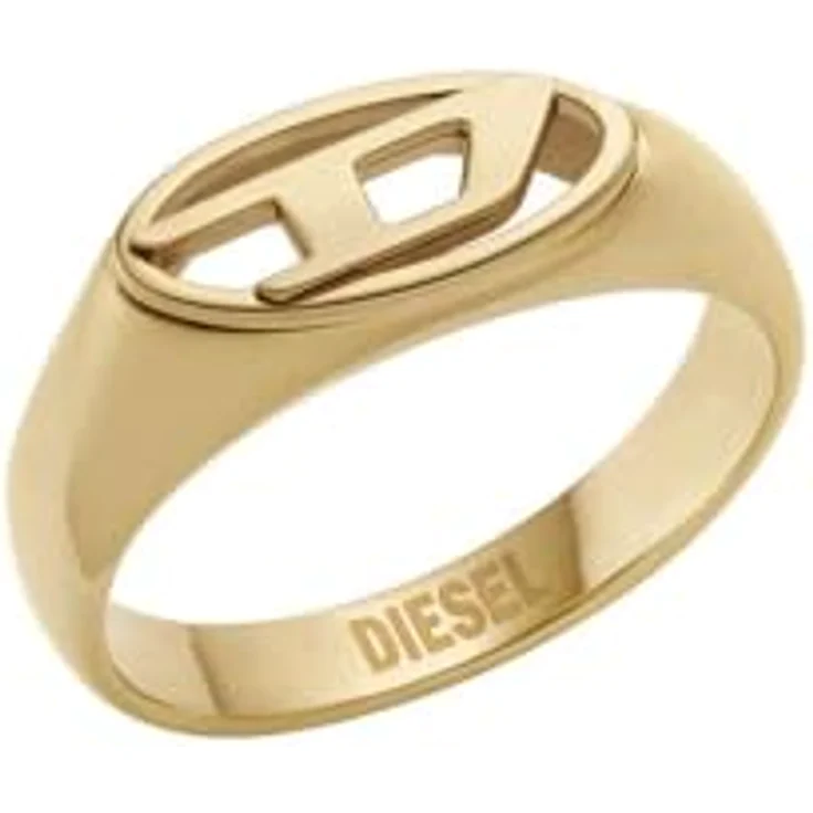 Diesel OVAL D LOGO DX1588710, Damenring mit markantem Logo-Design – Bild 1