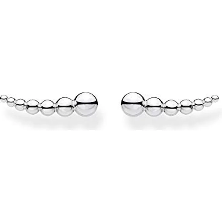 Thomas Sabo Ohrringe Ear climber Kugeln, 925 Sterling Silber, Damen-Schmuck H2156-001-21