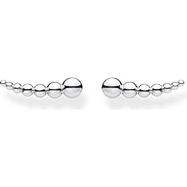 Thomas Sabo Ohrringe Ear climber Kugeln, 925 Sterling Silber, Damen-Schmuck H2156-001-21 – Bild 1