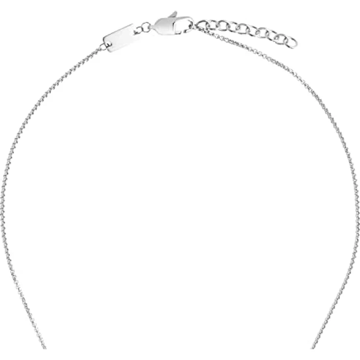 s.Oliver Kette mit Anhänger Kreuz aus Edelstahl, 40+3 cm, Silber, Kinderschmuck in Geschenkbox, 2035539 – Bild 3