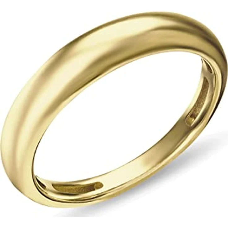 CHRIST Damenring 375er Gelbgold, Breite 0,43 cm, Stärke 1,4 mm, in Geschenkbox – Bild 1