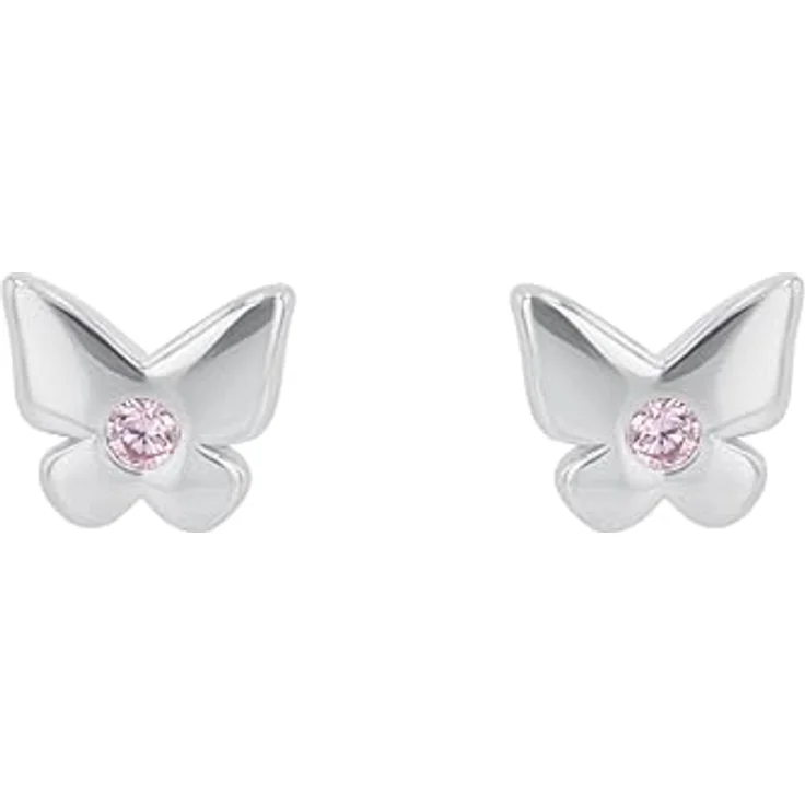 Prinzessin Lillifee Ohrstecker Butterflylove, 925 Sterling Silber mit Zirkonia, ca. 5 mm, Kinder-Ohrschmuck – Bild 3