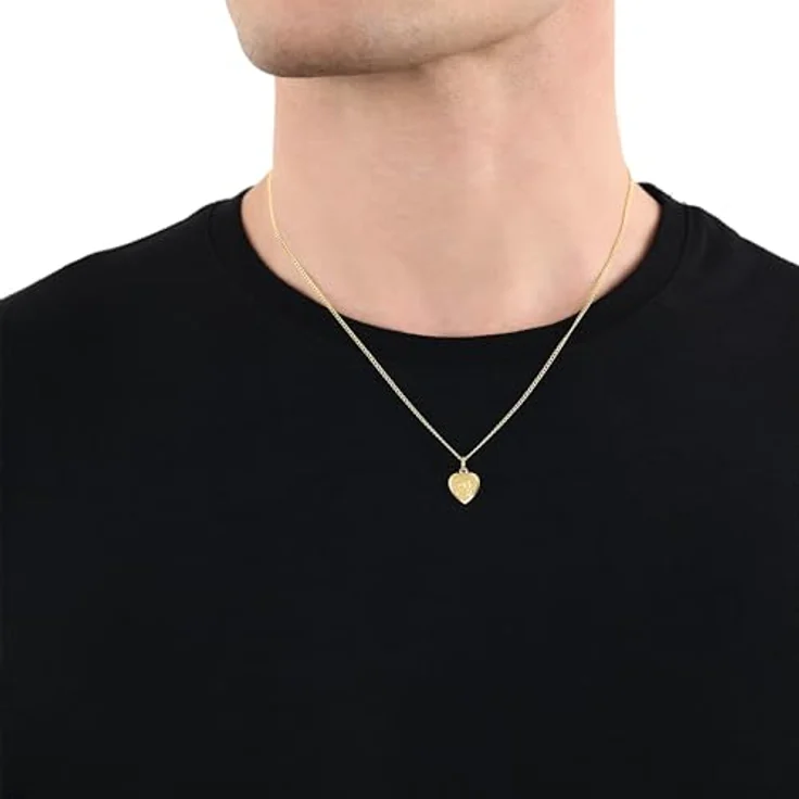 Amor Motivanhänger Damen Anhänger, Engel, 375 Gold, kommt in Schmuck Geschenk Box, 2013493 – Bild 4
