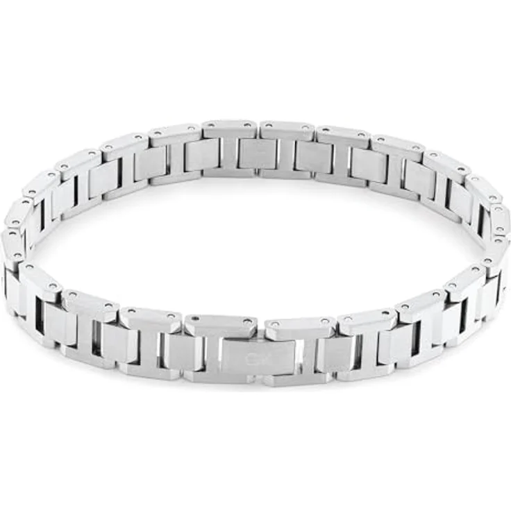 Calvin Klein Gliederarmband Herren NETWORK, Edelstahl, verstellbar, CK Logo, 19 cm Innenumfang – Bild 1