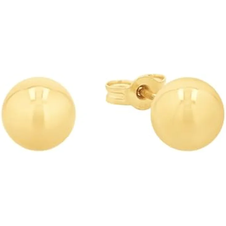 Amor Filigrane Ohrstecker Damen, Gold 585, inkl. Geschenkbox