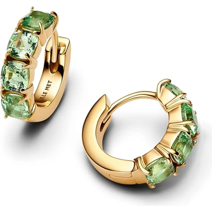 Pandora Creolen Timeless 263851C01, klassische Creolen mit zeitlosem Design – Bild 2