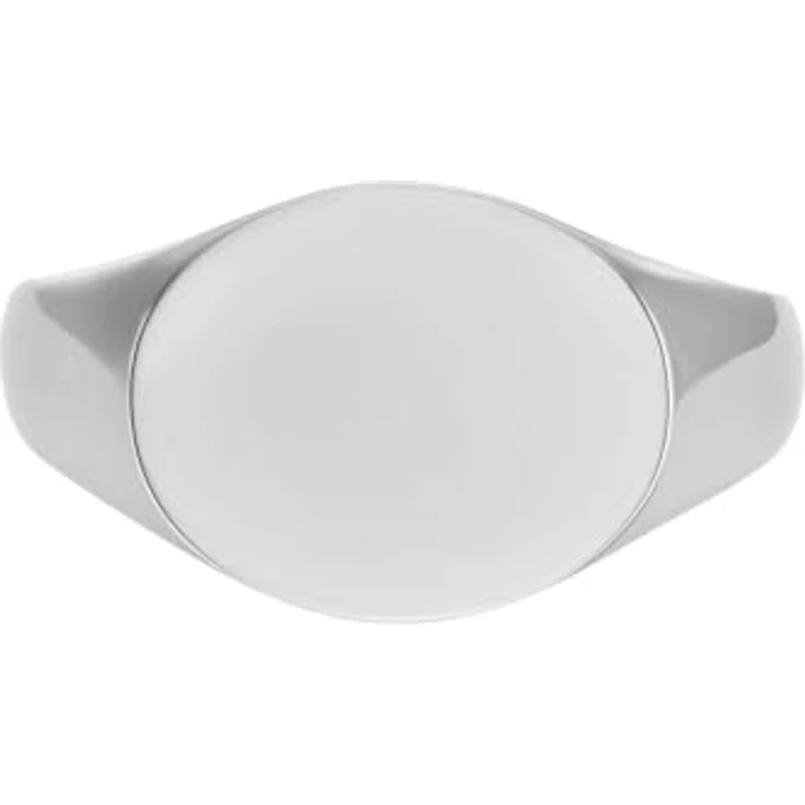 Fossil Unisex Ring JF047740408, Edelstahl silber, poliert, Größen 5-12 – Bild 4