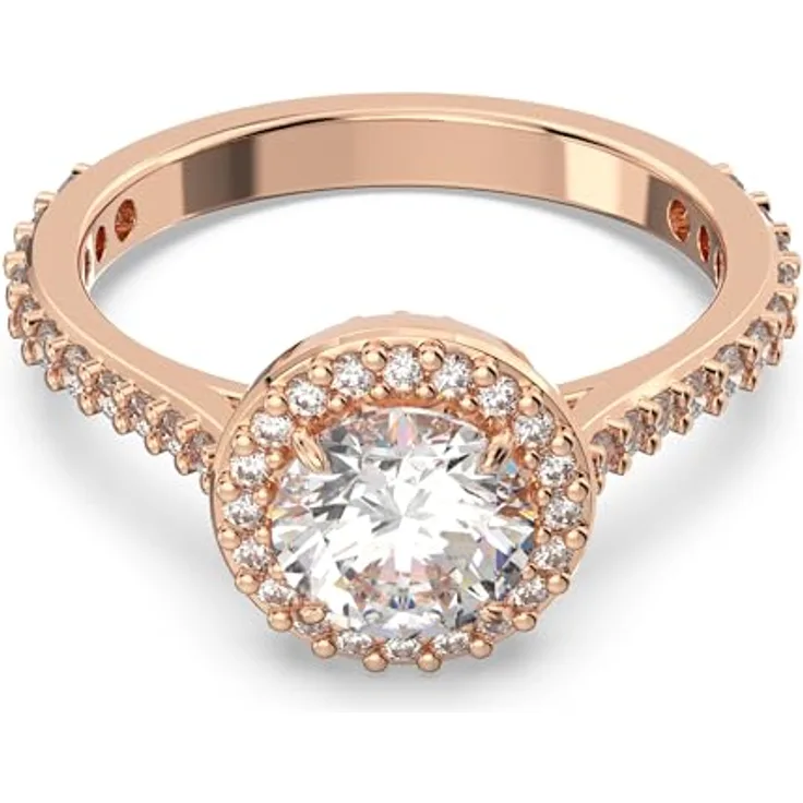 Swarovski Damenring Una Angelic 5639404, eleganter Ring für Damen mit funkelndem Kristalldesign