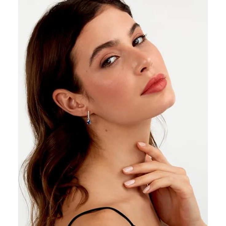 Morellato Damenohrringe Tesori Kollektion SAIW195, aus 925% recyceltem Silber mit Zirkonen, elegantes Design für besondere Anlässe – Bild 4