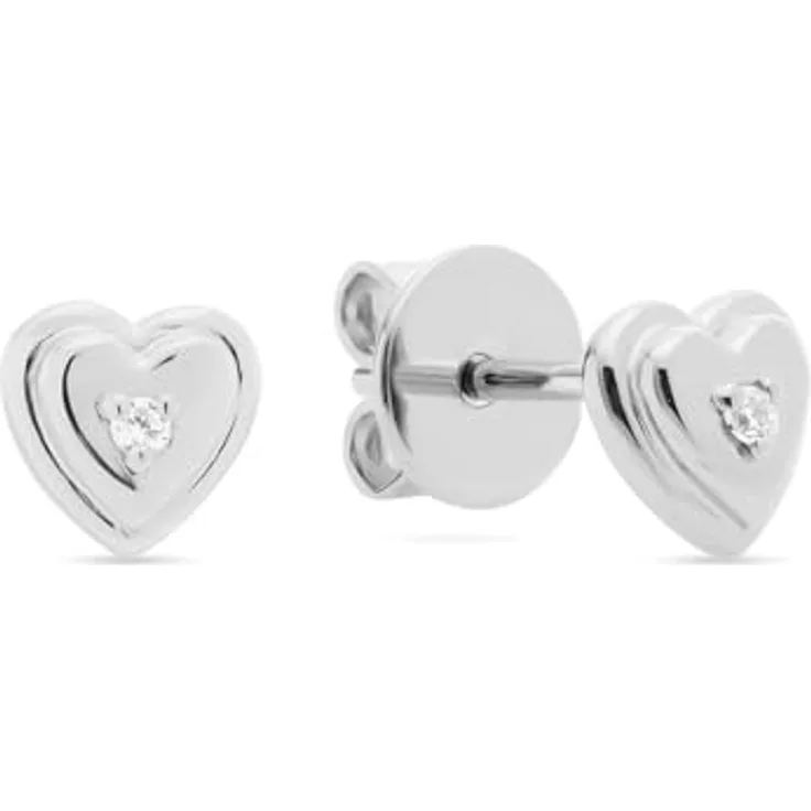 Guido Maria Kretschmer Damen-Ohrhänger 925er Silber mit Zirkonia, One Size, Silber