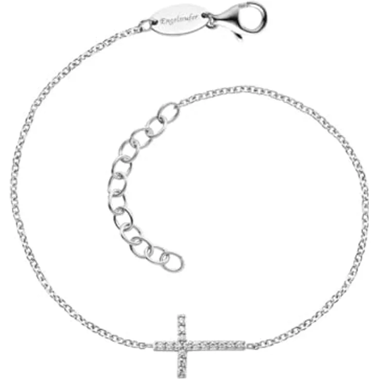 Engelsrufer Armband ERB-LILCROSS-ZI, Armschmuck mit Kreuzmotiv