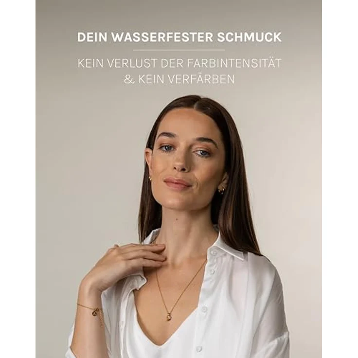 Purelei Brave Kette Damen, Silber, wasserfeste Edelstahl-Halskette mit Anhänger, verstellbar von 50-55 cm, ideal für individuellen Look – Bild 5