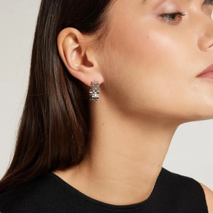 Calvin Klein Paar Ohrstecker, Edelstahl Damenohrringe mit zeitloser Eleganz – Bild 4
