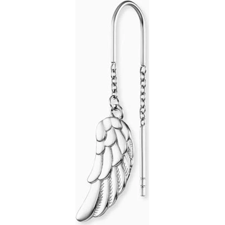 Engelsrufer ERE-FLYWING, Damen Ohrhänger aus Sterling Silber mit Flügel Anhänger, nickelfrei, 8mm, Hakenverschluss – Bild 3