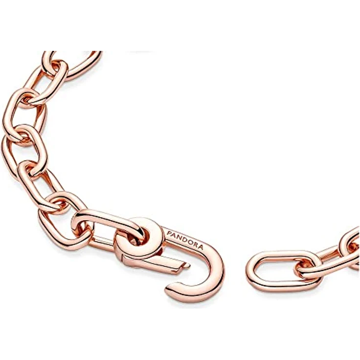 PANDORA ME Armband "Gliederkette" 14k rosévergoldet, 20 cm, mit austauschbaren Links und zwei Connectors – Bild 4