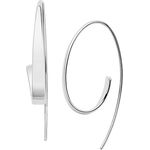 Skagen Ohrhänger SKJ1077040, Edelstahl, 39 mm Tragelänge, silberfarben, poliert, in Geschenkbox