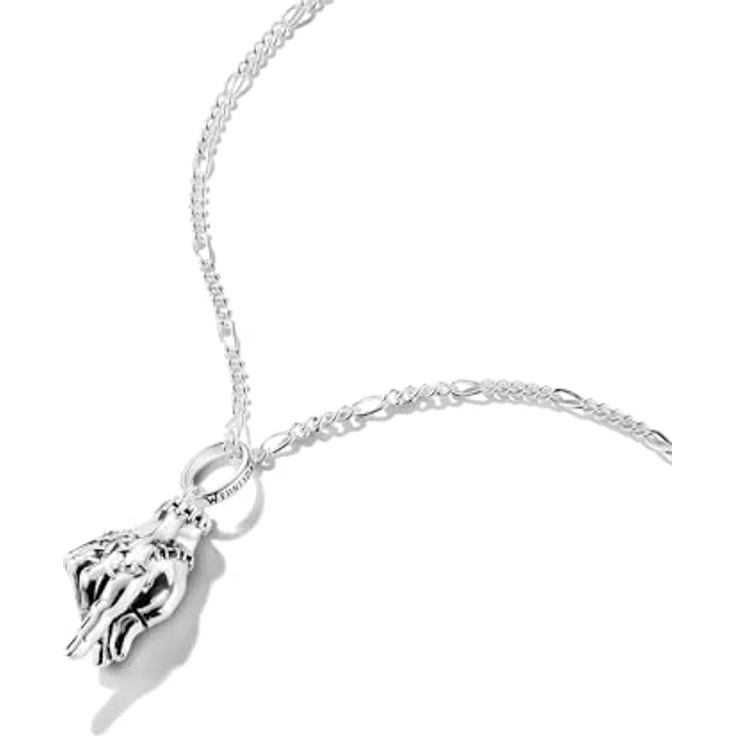 Thomas Sabo x Wednesday Kette Eiskaltes Händchen, 925 Sterling Silber mit ikonischem Design und eleganter Silberkette – Bild 2