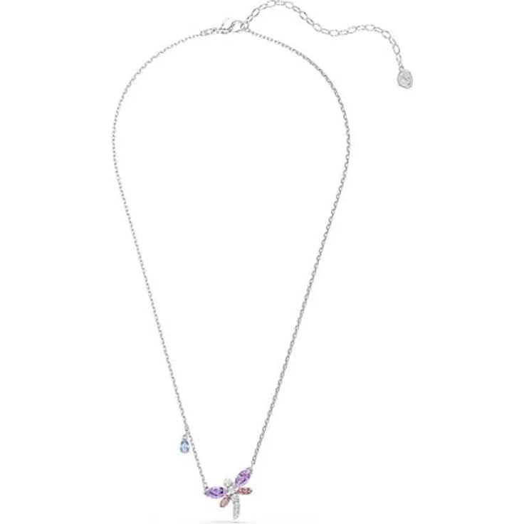 Swarovski x Ariana Grande Libellen-Anhänger, Mehrfarbig mit Swarovski Zirconia und rhodiniertem Finish – Bild 2