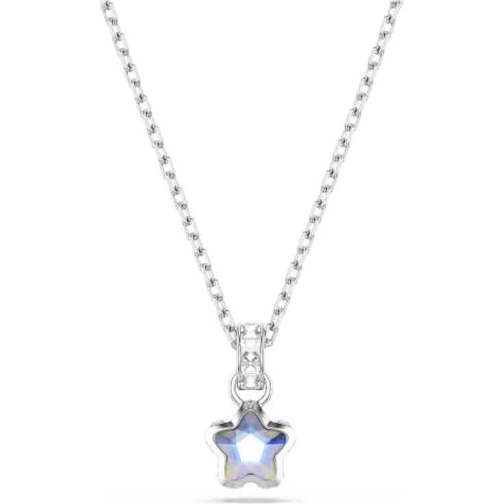Swarovski Chroma Anhänger 5759678, eleganter weißer Sternanhänger für Ketten