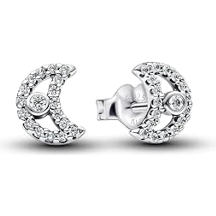 Pandora Ohrstecker Moments 294257C01, elegante Ohrstecker aus Sterlingsilber – Bild 1