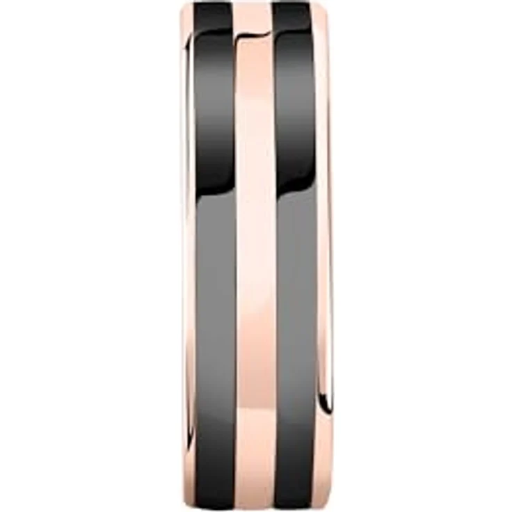 Maserati Ceramic Herren Ring, Stahl und Keramik, IP Roségold, Größe 23, JM223ATZ24023 – Bild 3