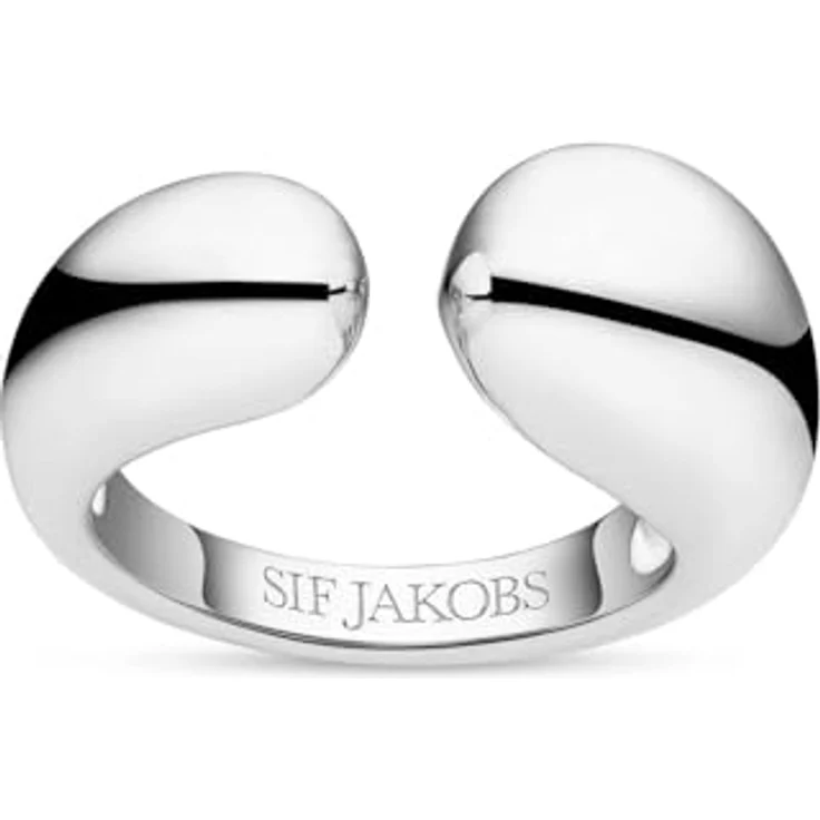 Sif Jakobs Goccia Pianura Ring, Damenring aus Sterlingsilber 925, Größe 58 – Bild 1