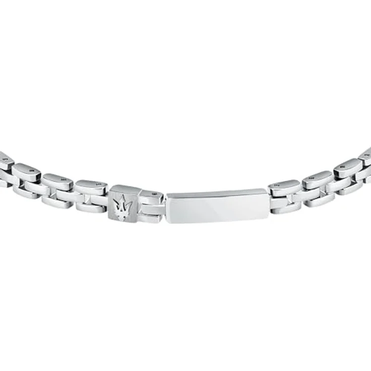 Maserati Herren-Stahlarmband, ICONIC-Kollektion, 21,5 cm mit praktischem Schmuckverschluss – JM324AVD57 – Bild 2