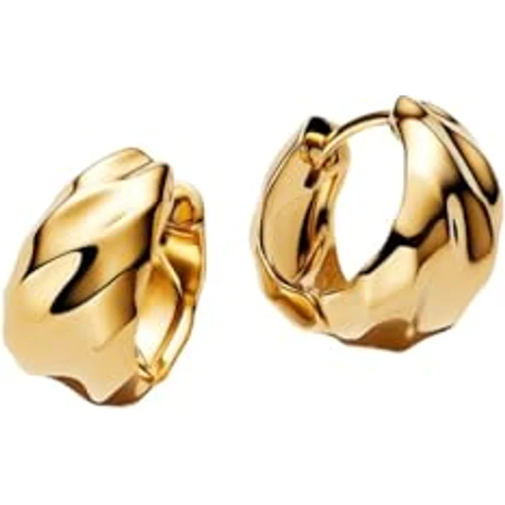 Pandora Creolen Essence 263874C00, elegante Creolen in Silber mit einzigartigem Design